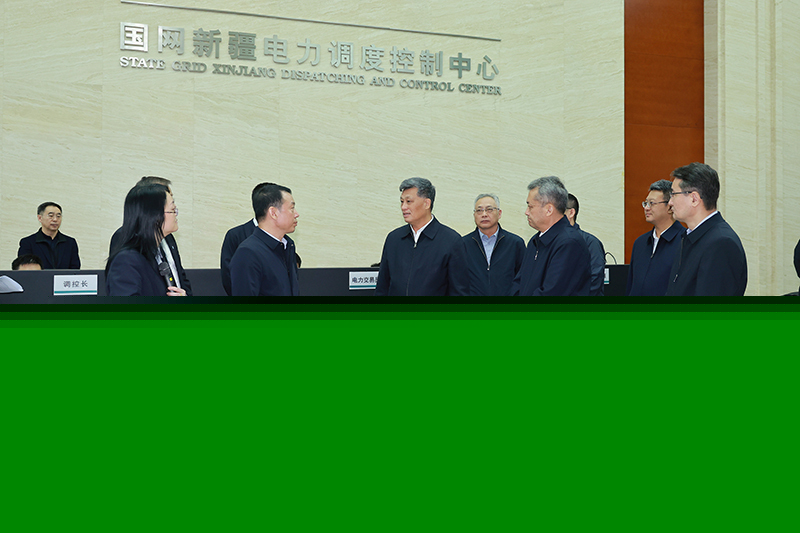 马兴瑞深入华电集团和国家电网驻疆企业调研